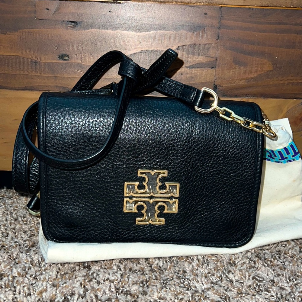 Tory Burch Britten Black Combo Cross Body